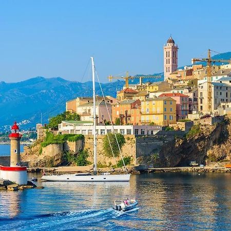 Appartement Vue Mer Avec Parking Gratuit Sur Place Bastia (Corsica) Exterior foto