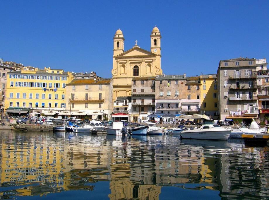 Appartement Vue Mer Avec Parking Gratuit Sur Place Bastia (Corsica) Exterior foto